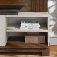 Estante Home Theater Jurerê 1.8 Amendôa Off White Matte - Colibri - 5