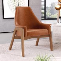 Poltrona Decorativa Sakura L02 Couríssimo Camel - Lyam Decor - 6