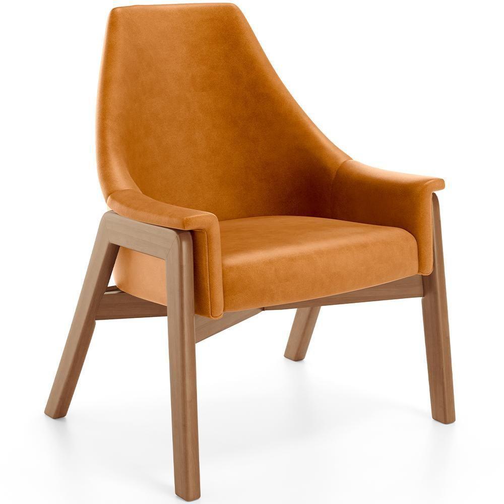 Poltrona Decorativa Sakura L02 Couríssimo Whisky - Lyam Decor - 1