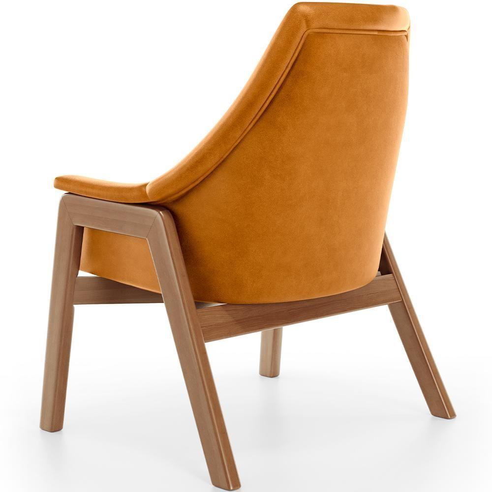 Poltrona Decorativa Sakura L02 Couríssimo Whisky - Lyam Decor - 4