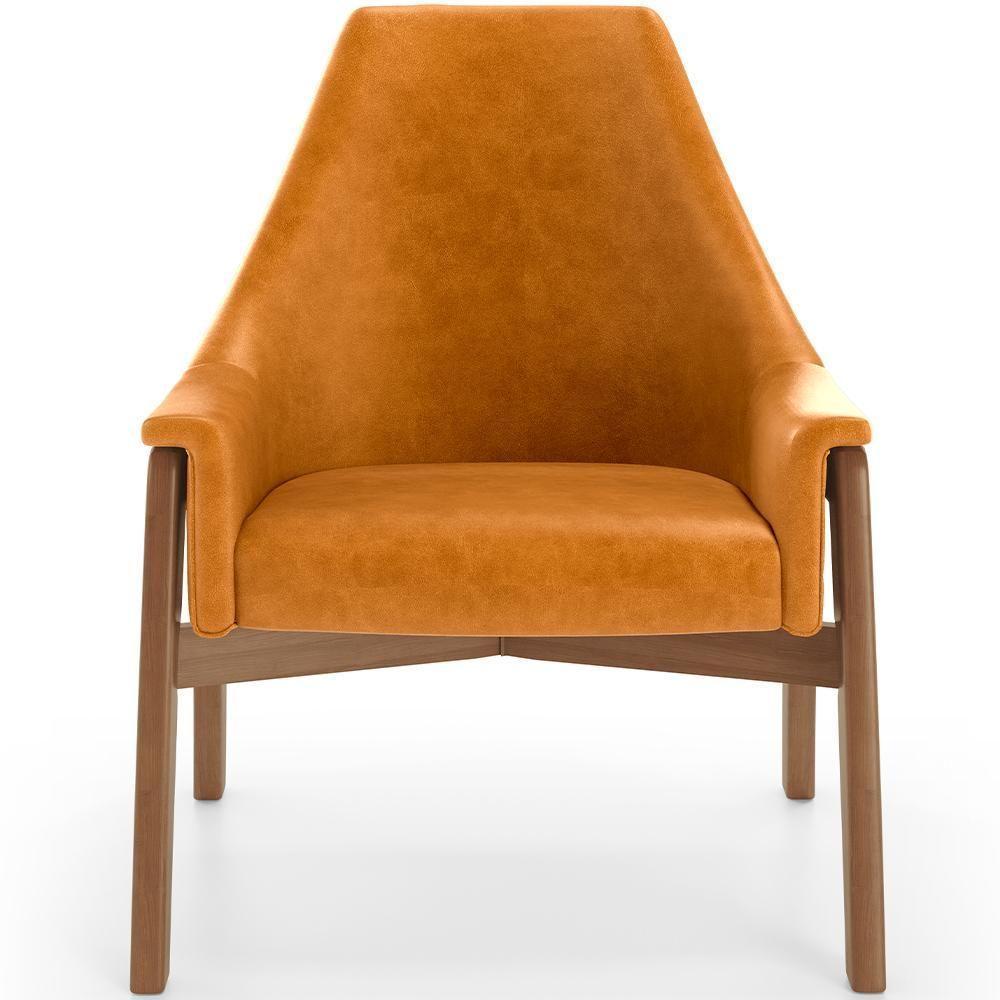 Poltrona Decorativa Sakura L02 Couríssimo Whisky - Lyam Decor - 5