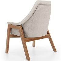 Poltrona Decorativa Sakura L02 Linho Cru - Lyam Decor