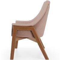 Poltrona Decorativa Sakura L02 Linho Rosê - Lyam Decor - 2