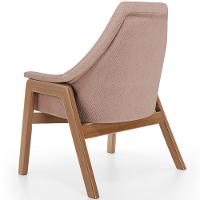 Poltrona Decorativa Sakura L02 Linho Rosê - Lyam Decor