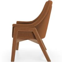 Kit 02 Poltronas Decorativa Sakura L02 Bouclê Terracota - Lyam Decor - 2