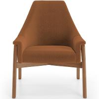 Kit 02 Poltronas Decorativa Sakura L02 Bouclê Terracota - Lyam Decor - 5