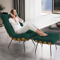 Kit 2 Poltronas Decorativas Costela L02 Bouclê Verde - Lyam Decor - 6