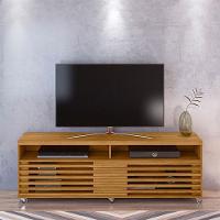 Rack Bancada Frizz Cross Com Mesa De Centro Indianápolis Cumaru Opala - Madetec - 2