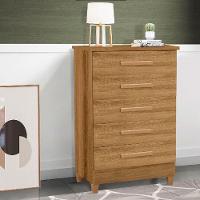 Comoda 5 Gavetas Paola Cor Mel - Rud Rack - 2