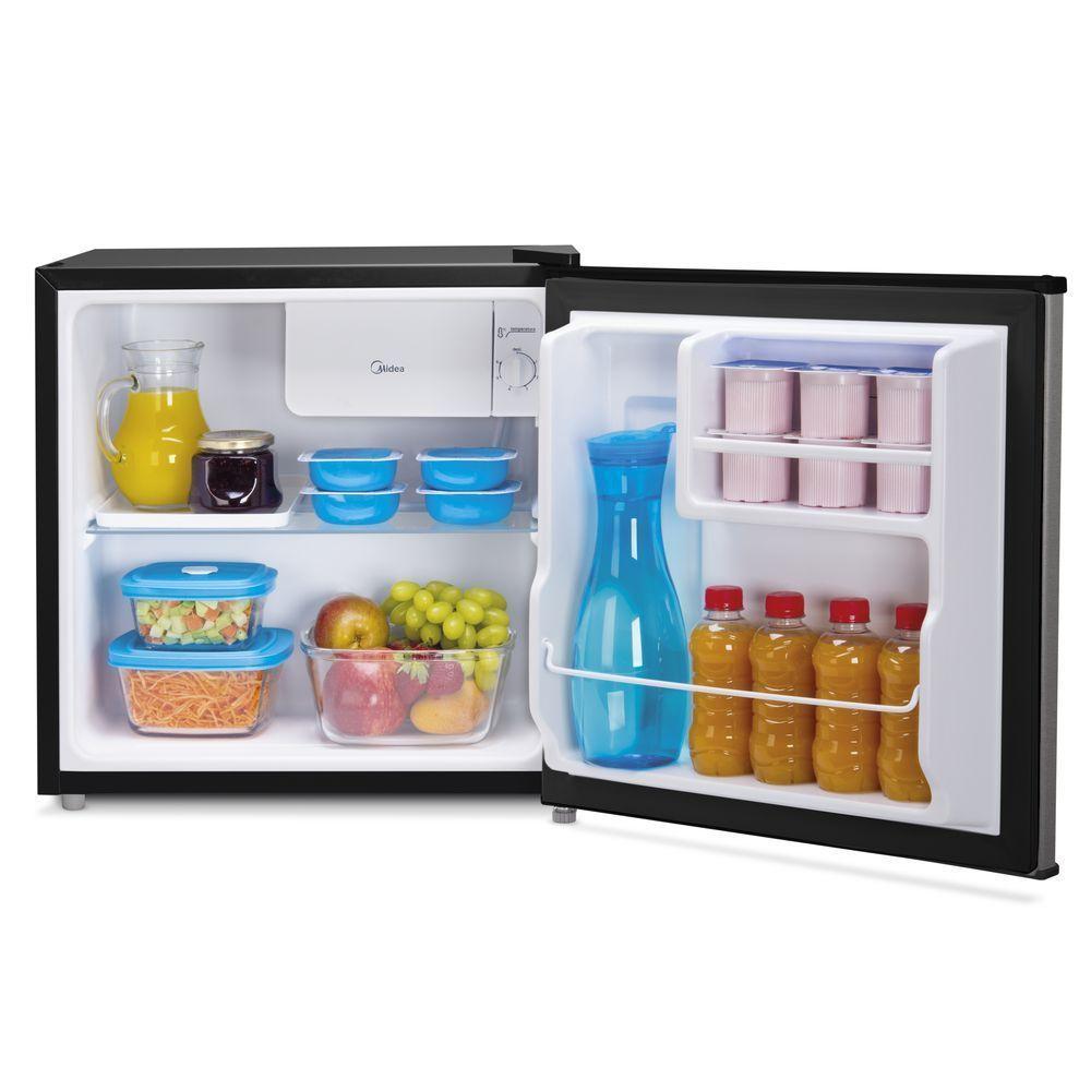 Frigobar Midea 45 Litros Compact Black Edition MRC06B Preto com Inox 220V - 3