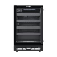 Adega Venax Cave In 100 Porta Invertida 82L Com Opção De Embutir Preto Fosco 127V - 1