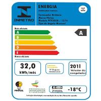 Freezer E Refrigerador Vertical Philco 201 Litros PFV205B 2 Em 1 Branco 127V - 6