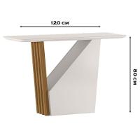 Cristaleira Vicenza Com Aparador Buffet Veneza E Espelho Isadora Ype Off White - New Ceval