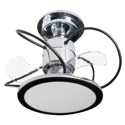 Ventilador de Teto Treviso 24W 37cm 3 Pás 3 Velocidades Prata Confort Bivolt