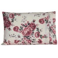 Fronha Avulsa 70cm X 50cm 1 Peça Esmeralda 100% Algodão Percal 150 Fios Cor:rosê - 1