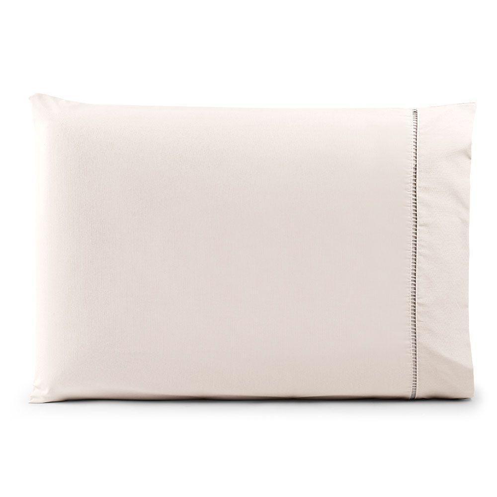 Fronha Avulsa 70cm X 50cm 1 Peça Paris 100% Algodão Percal 150 Fios Cor:palha - 1