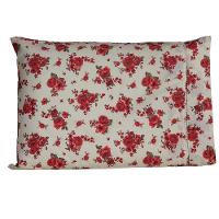 Fronha Avulsa 70cm X 50cm 1 Peça Esmeralda 100% Algodão Percal 150 Fios Cor:vermelho - 1