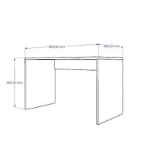 Mesa C/ 2 Baú Organizador De Brinquedos P/ Quarto De Criança Branco - 8