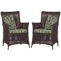 Poltronas Igapó Alumínio Pintura Marrom Corda Náutica E5 Marrom - 1