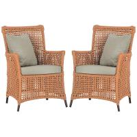 Poltronas Igapó Alumínio Pintura Marrom Corda Náutica E7 Terra Cota - 1