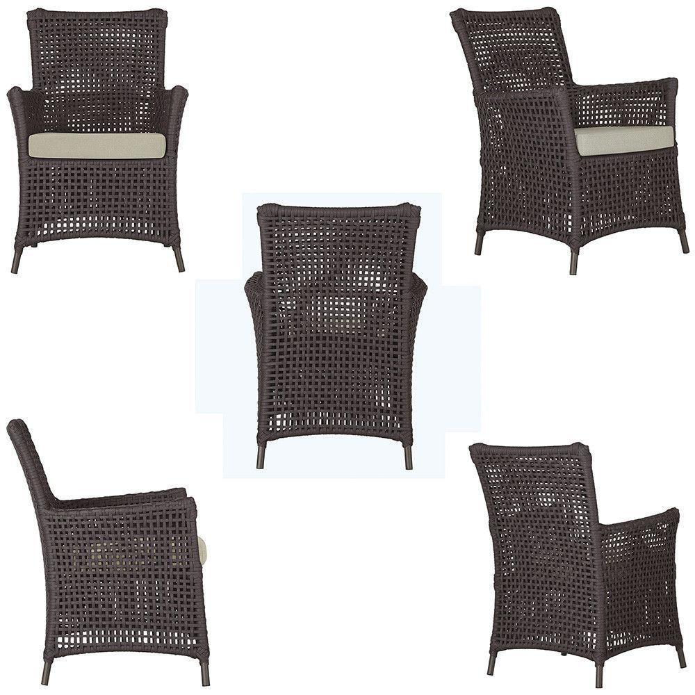 Poltronas Igapó Alumínio Pintura Marrom Corda Náutica E7 Marrom - 3