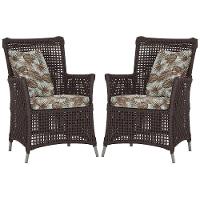 Poltronas Igapó Alumínio Pintura Fendi Corda Náutica E6 Marrom - 1