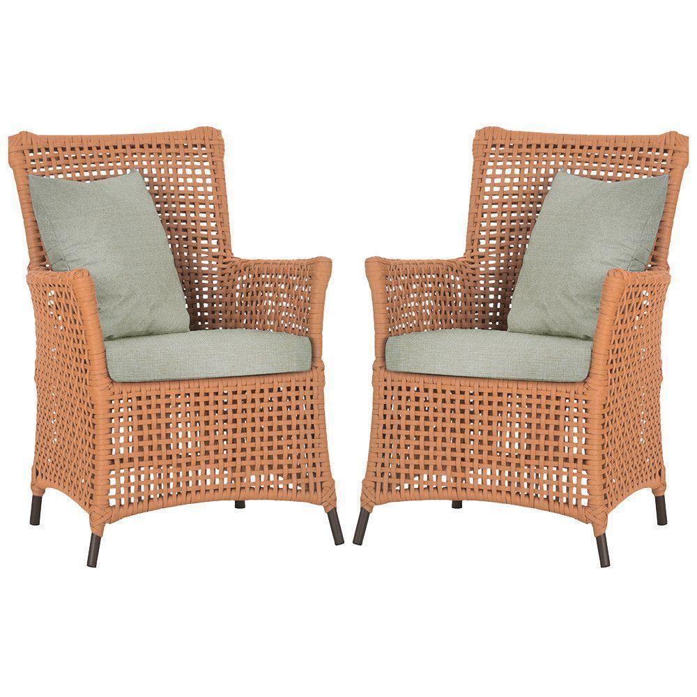 Poltronas Igapó Alumínio Pintura Marrom Corda Náutica E3 Terra Cota - 1