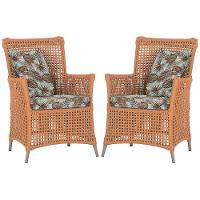 Poltronas Igapó Alumínio Pintura Fendi Corda Náutica E6 Terra Cota - 1