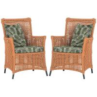 Poltronas Igapó Alumínio Pintura Preta Corda Náutica E5 Terra Cota - 1