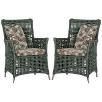 Poltronas Igapó Alumínio Pintura Fendi Corda Náutica E6 Verde - 1