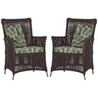 Poltronas Igapó Alumínio Pintura Fendi Corda Náutica E5 Marrom - 1