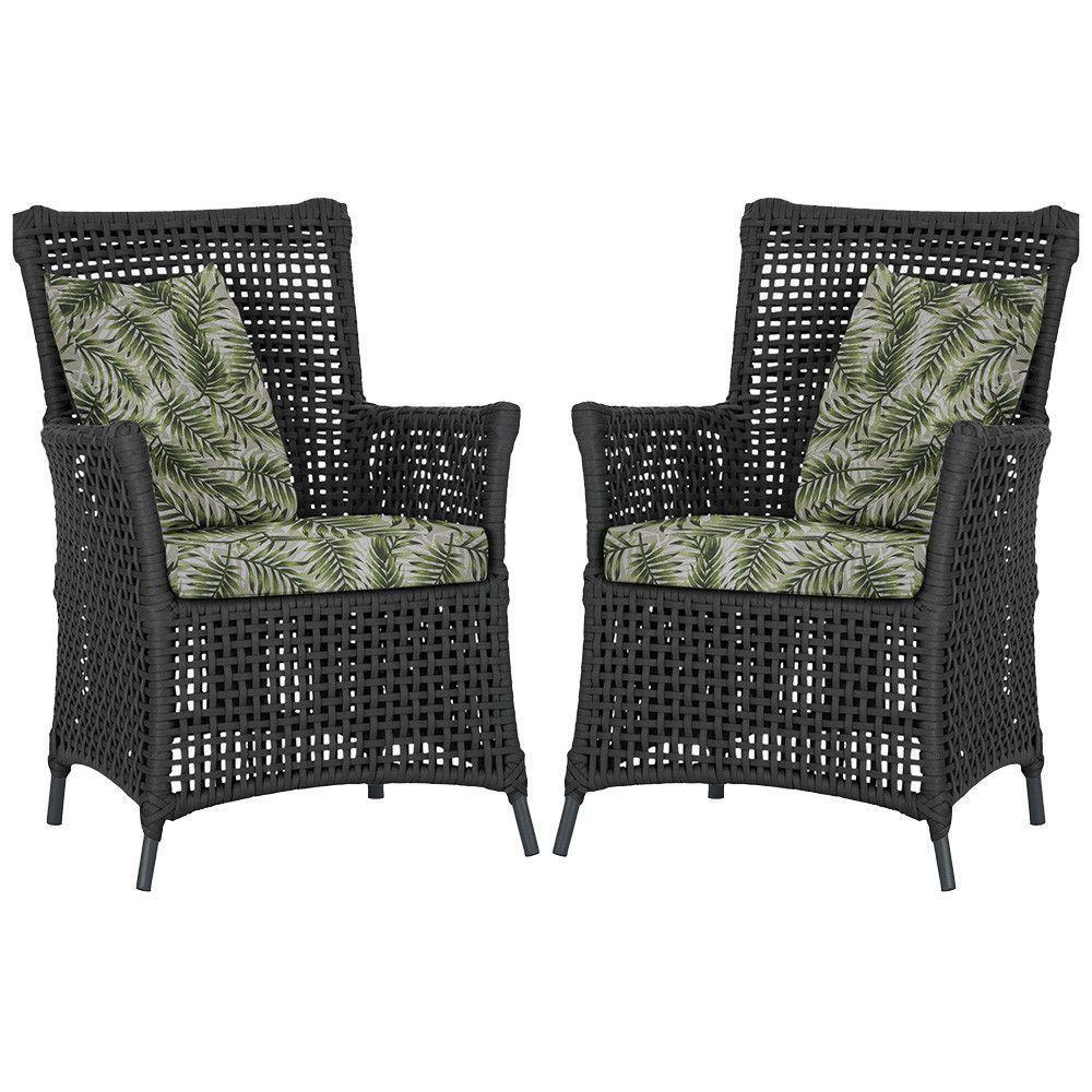 Poltronas Igapó Alumínio Pintura Preta Corda Náutica E5 Preto - 1