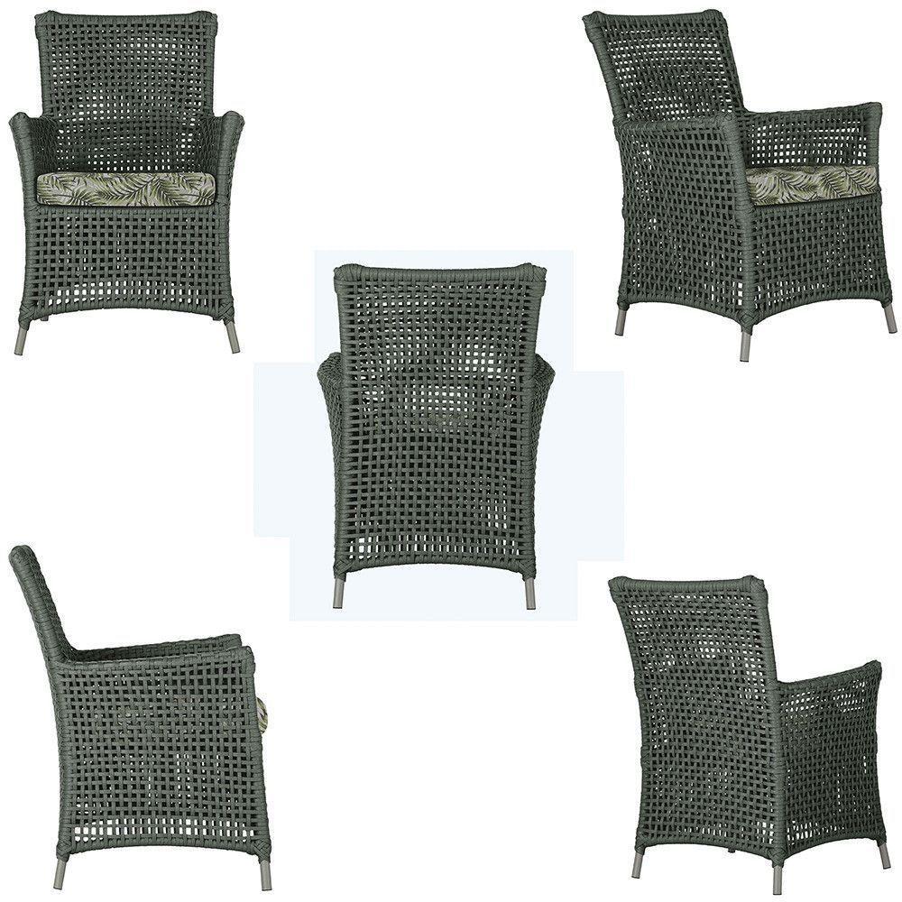 Poltronas Igapó Alumínio Pintura Fendi Corda Náutica E5 Verde - 2