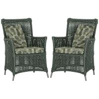 Poltronas Igapó Alumínio Pintura Fendi Corda Náutica E5 Verde - 1