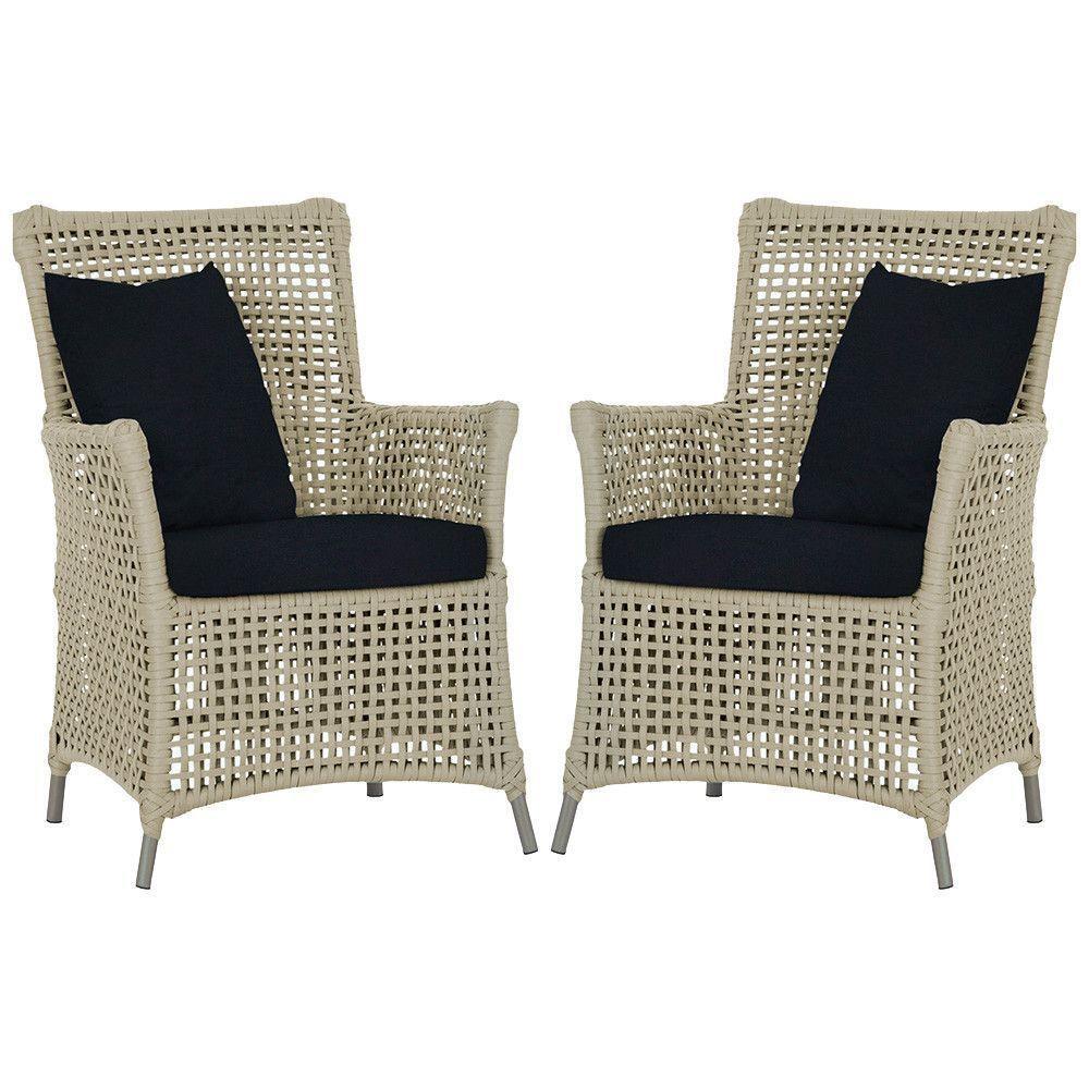 Poltronas Igapó Alumínio Pintura Fendi Corda Náutica E12 Rami - 1