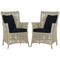 Poltronas Igapó Alumínio Pintura Fendi Corda Náutica E12 Rami - 1