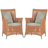 Poltronas Igapó Alumínio Pintura Fendi Corda Náutica E3 Terra Cota - 1