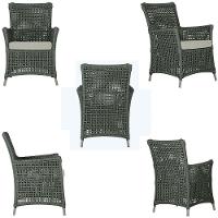 Poltronas Igapó Alumínio Pintura Fendi Corda Náutica E3 Verde - 2