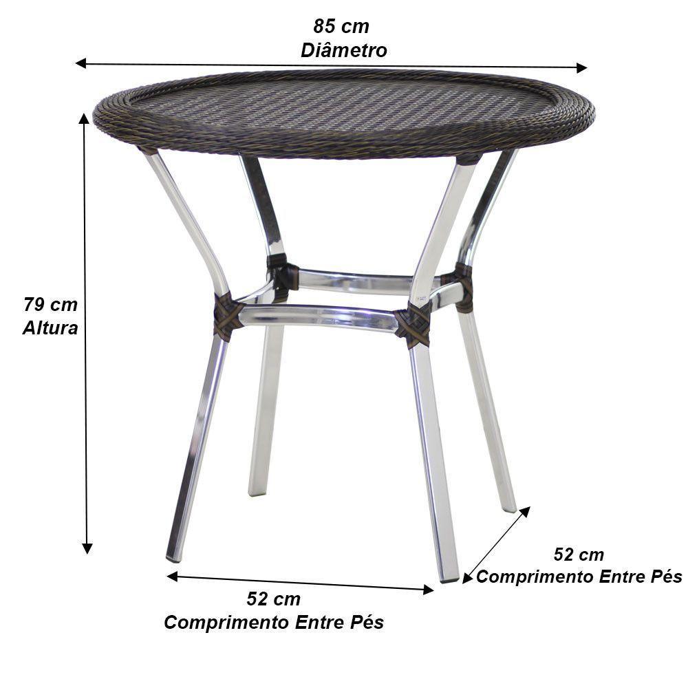 4 Cadeiras E Mesa Com Tampo Varanda Piscina Jardim Pedra Ferro - 3