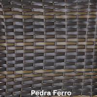 Jogo 4 Cadeiras E Mesa Vênus Area Externa - Trama Pedra Ferro