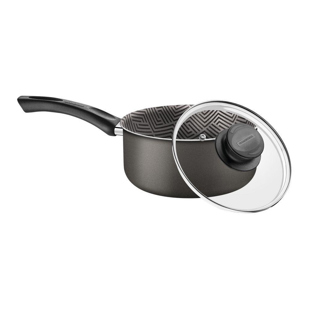 Panela Tramontina Paris Em Alumínio Com Revestimento Em Antiaderente Starflon Max Chumbo - 1