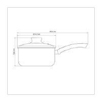 Panela Tramontina Paris Em Alumínio Com Revestimento Em Antiaderente Starflon Max Chumbo - 5