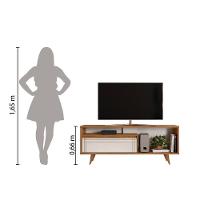 Rack Bancada Para Tv Até 60 Polegadas Nt 1285 Freijó / Off White Notável Freijo Off White - 2