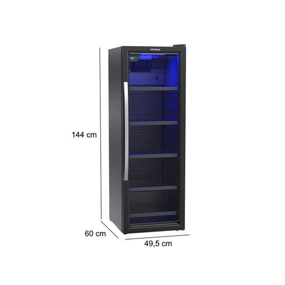 Refrigerador Expositor Vertical Venax VV 200 Para Bebidas 209 Litros Preto Fosco 127V - 2