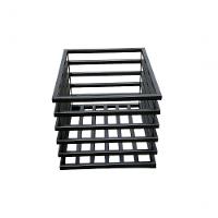 Lixeira De Rua Parafusada Em Parede 45x37x60cm - 1