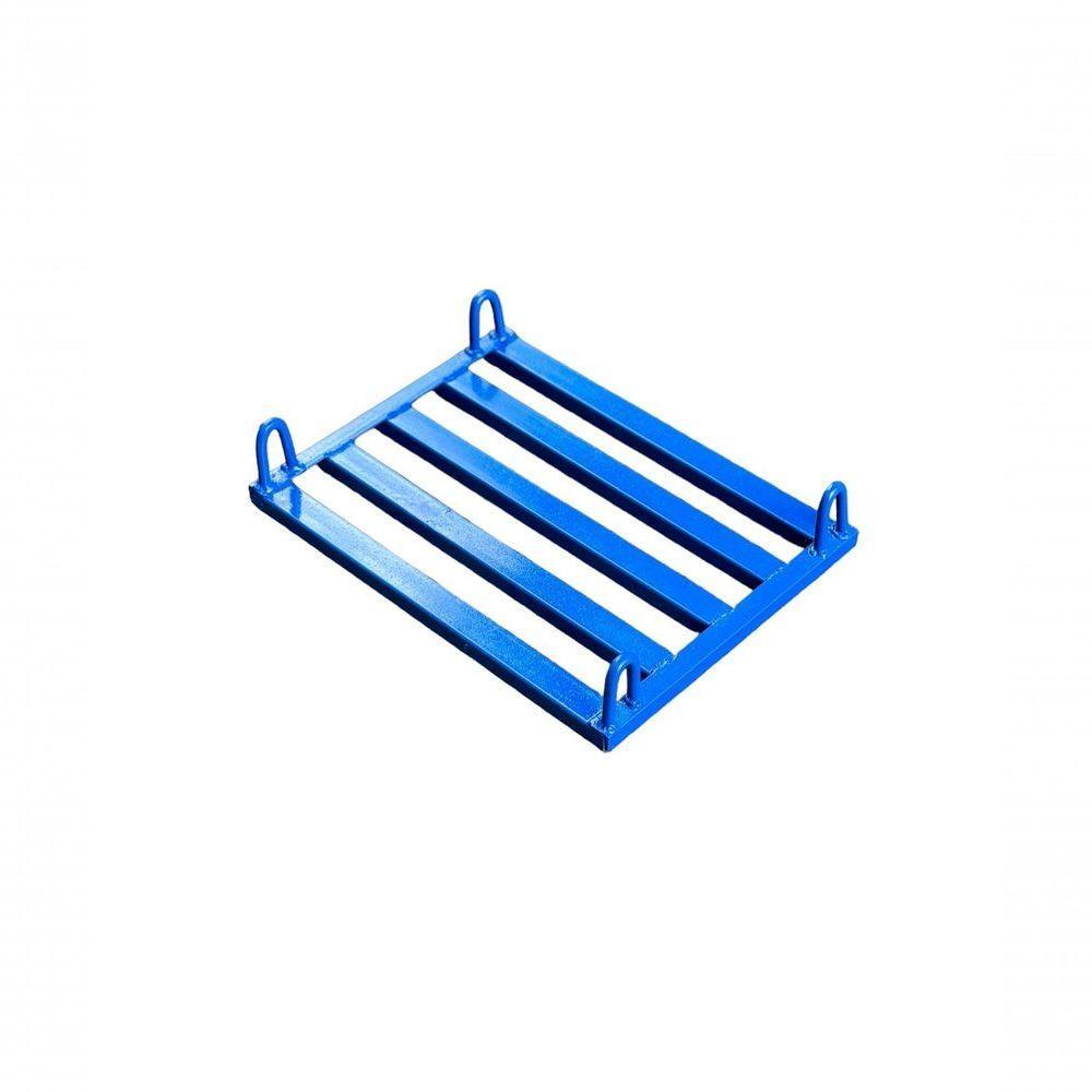 Cadeira De Balanço Infantil 1 Lugar Sem Encosto Azul - 2