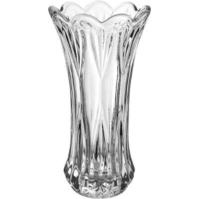 Vaso Decorativo Enfeite Casa Floreiro Home&co Vidro 20x10x10cm Transparente