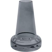 Vaso Decorativo Enfeite Casa Home&co Vidro 14x9x9cm Cinza - 1