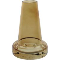 Vaso Decorativo Enfeite Casa Home&co Vidro 14x9x9cm âmbar - 1