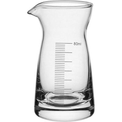 Mini Jarra Medidora Vidro 80ml 10x6x6cm Transparente